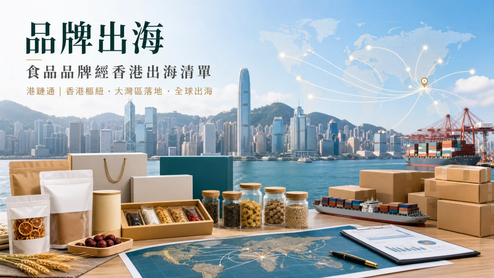 內地食品品牌經香港出海：通關、標籤、渠道與買家四步清單