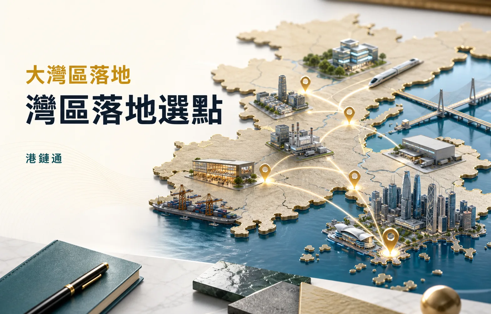 大灣區落地選點：不要先問哪個城市最好，先看企業需要哪種節點