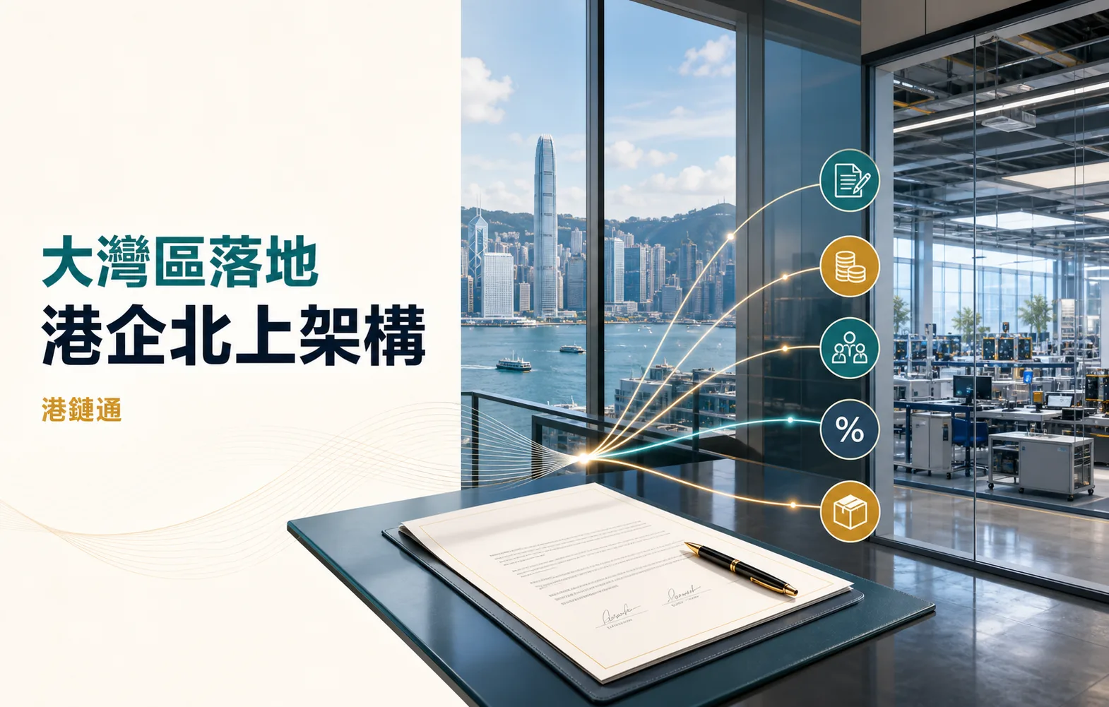 港企北上怎樣搭架構？先分清投資、交易、用工與本地履約