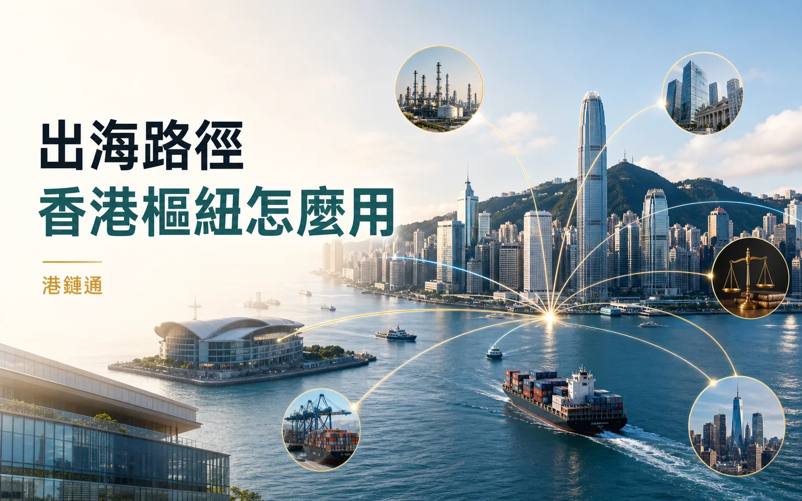 香港樞紐怎麼用？把專業服務、資金、品牌與海外市場接成一條路
